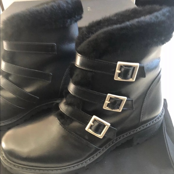 ♦️Barneys New York Womens Leather Winter Boots - Picture 5 of 8